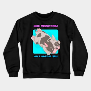 Introvert by Nature, Awkward by Choice Mental Health Crewneck Sweatshirt